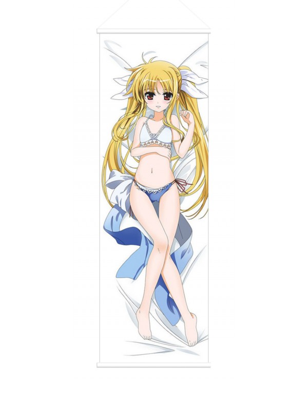 Fate Testarossa Magical Girl Lyrical Nanoha Anime Wall Poster Banner Japanese Art