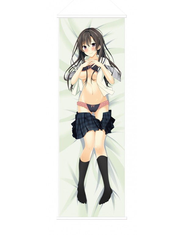 Fumika Saeki Japanese Anime Painting Home Decor Wall Scroll Posters