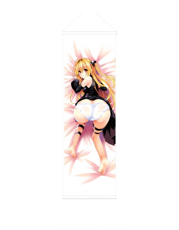 Golden Darkness Japanese Anime Painting Home Decor...