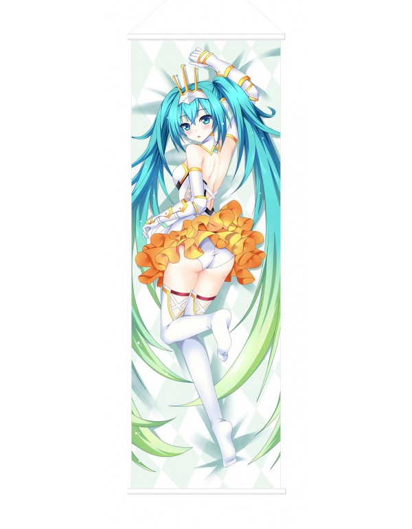 Hatsune Miku Vocaloid Scroll Painting Wall Picture Anime Wall Scroll Hanging Deco