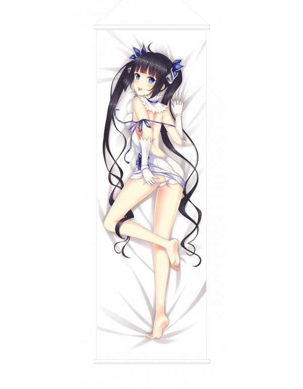 Hestia DanMachi Scroll Painting Wall Picture Anime Wall Scroll Hanging Deco