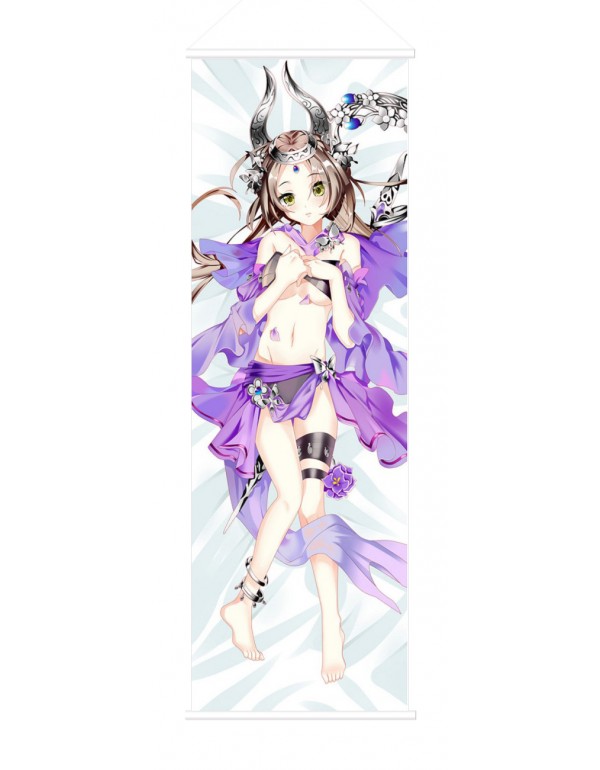 Jian Wang Wudu Lori Scroll Painting Wall Picture Anime Wall Scroll Hanging Deco