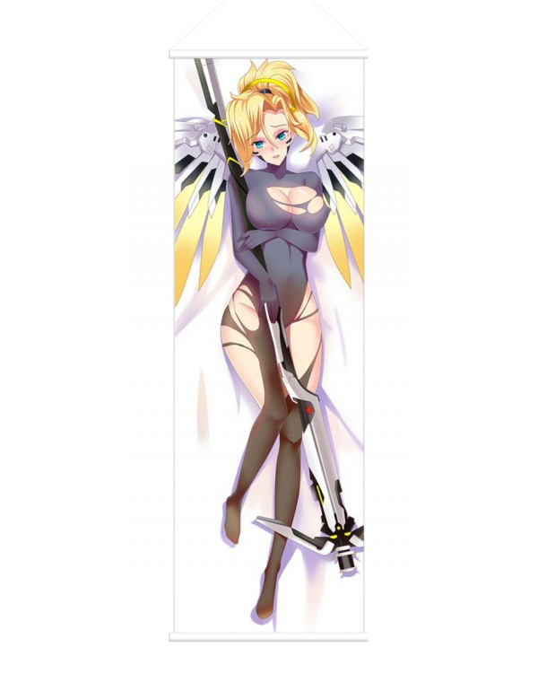 Mercy Overwatch Anime Wall Poster Banner Japanese ...