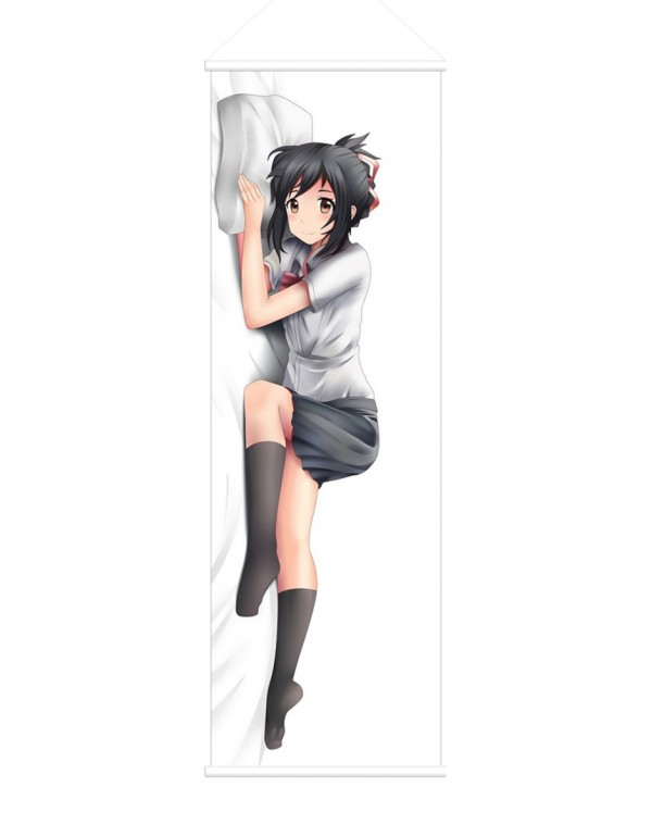 Mitsuha Miyamizu Your Name Anime Wall Poster Banne...