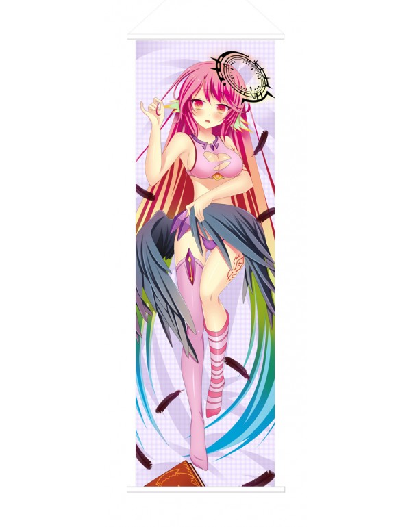 No Game No Life Jibril Anime Wall Poster Banner Ja...