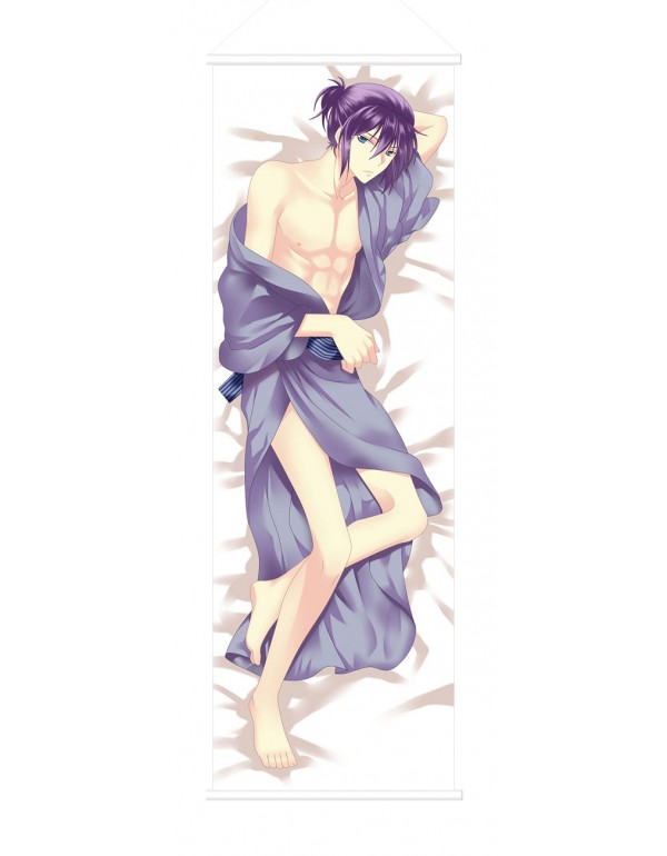 Noragami Male Scroll Painting Wall Picture Anime Wall Scroll Hanging Deco