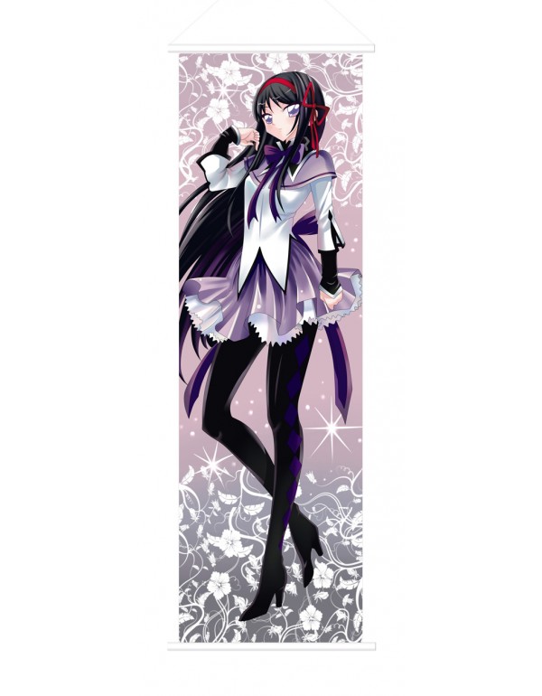 Puella Magi Madoka Magica Homura Akemi Anime Wall Poster Banner Japanese Art