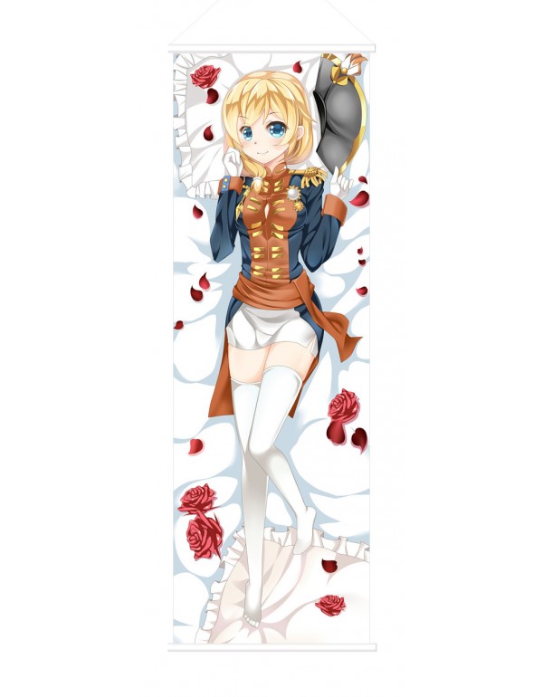 Rodney Warship Girls Scroll Painting Wall Picture ...