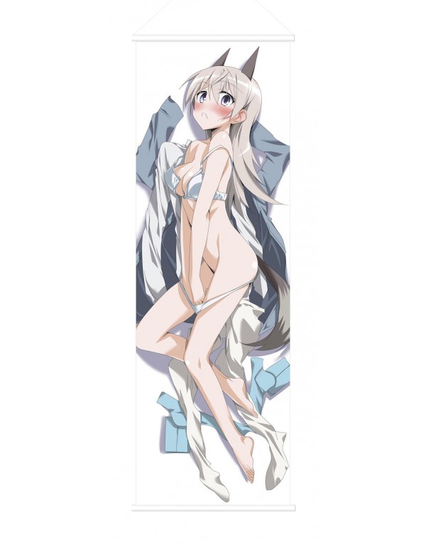 Strike Witches Scroll Painting Wall Picture Anime Wall Scroll Hanging Deco