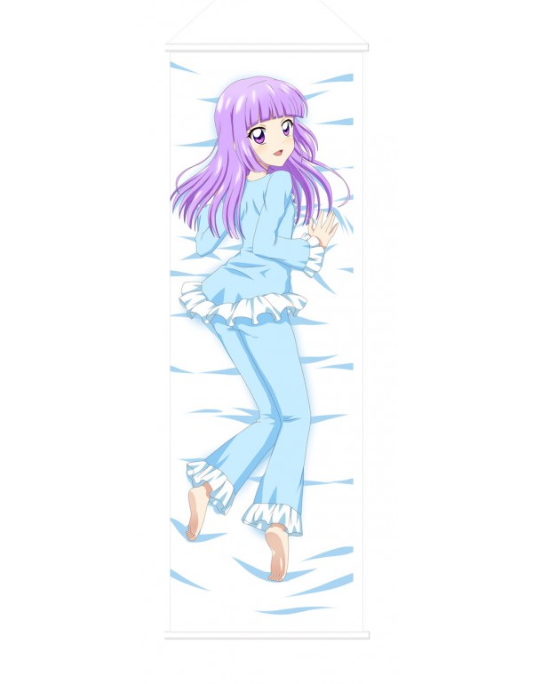 Sumire Hikami Aikatsu Scroll Painting Wall Picture Anime Wall Scroll Hanging Deco