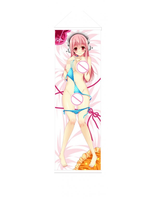 Super Sonico Anime Wall Poster Banner Japanese Art...