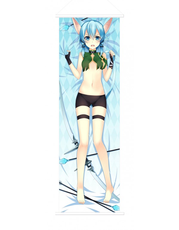 Sword Art Online Asada Shino Anime Wall Poster Banner Japanese Art