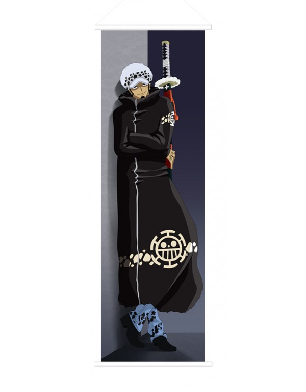 Trafalgar Law Shichibukai Anime Wall Poster Banner Japanese Art