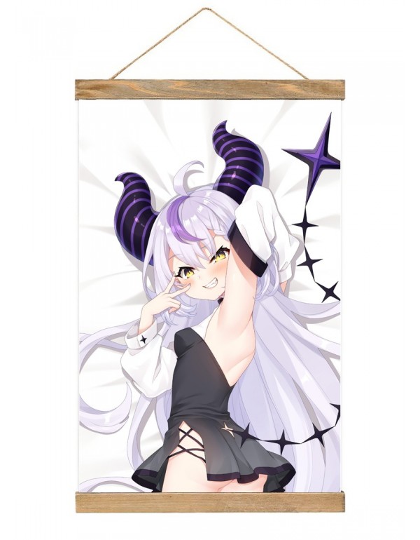 2023 Japanese Wall Banner Virtual Youtuber La Darknesss Anime Wall Scroll Posters 40x60cm(23.6x15.7in)