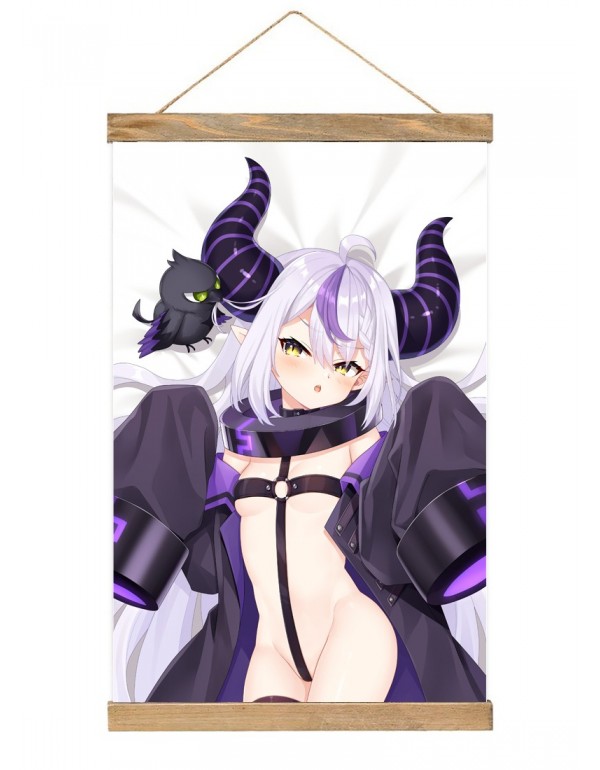 Lustig Japanese Wall Banner Virtual Youtuber La Darknesss Anime Wall Scroll Posters 40x60cm(23.6x15.7in)