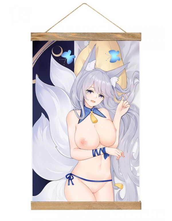 Spielraum Japanese Wall Banner Azur Lane Shinano Anime Wall Scroll Posters 40x60cm(23.6x15.7in)