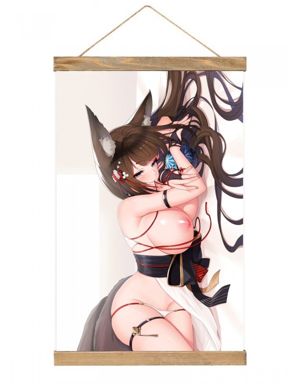 Billig Japanese Wall Banner Azur Lane Amagi Anime ...