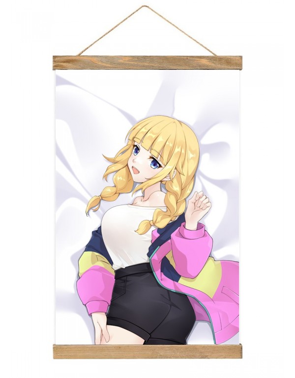 2023 Japanese Wall Banner Ya Boy Kongming Tsukimi Eiko Anime Wall Scroll Posters 40x60cm(23.6x15.7in)