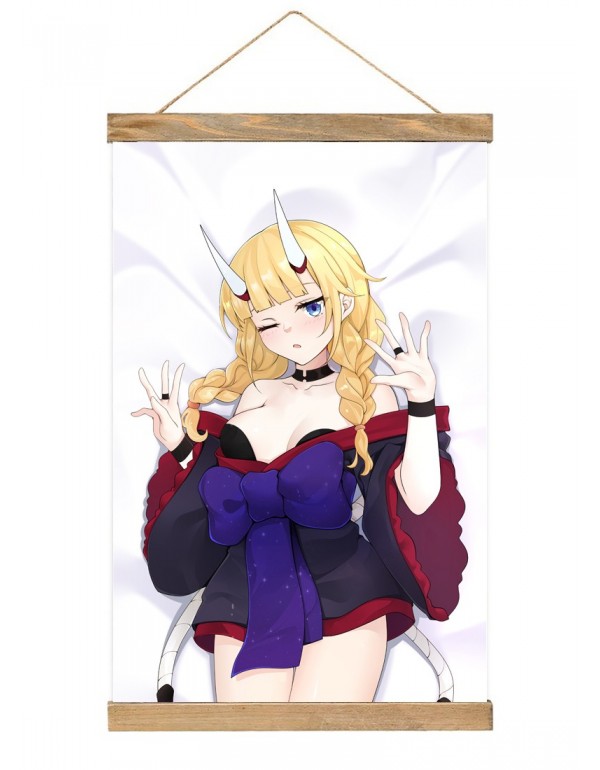 Lustig Japanese Wall Banner Ya Boy Kongming Tsukimi Eiko Anime Wall Scroll Posters 40x60cm(23.6x15.7in)