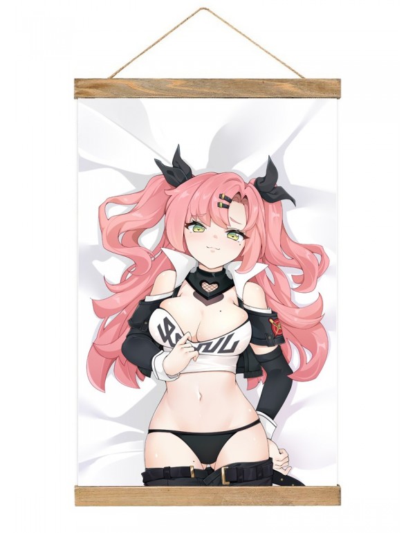 Besonderheit Japanese Wall Banner Zenless Zone Zero Nicole Demara Anime Wall Scroll Posters 40x60cm(23.6x15.7in)