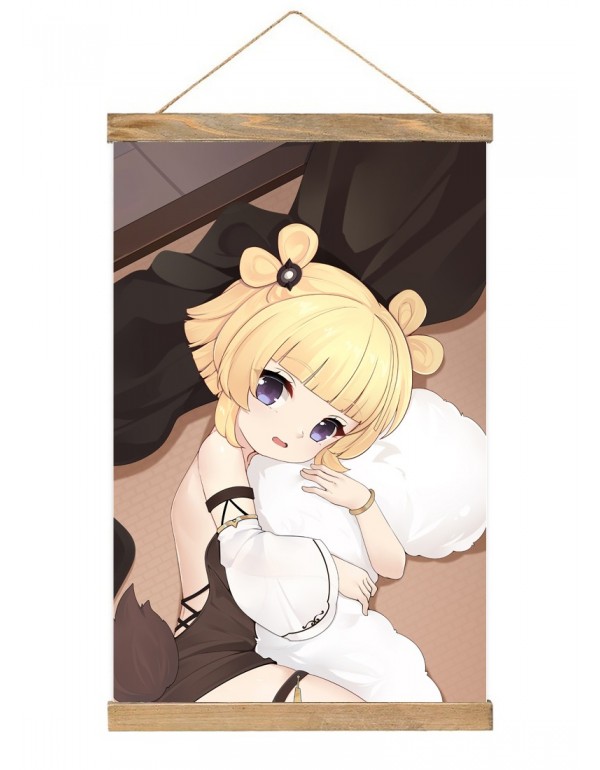 Neu Japanese Wall Banner Azur Lane Sn Grozny Anime Wall Scroll Posters 40x60cm(23.6x15.7in)