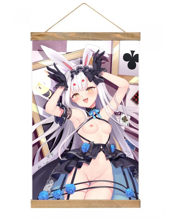 Spielraum Japanese Wall Banner Azur Lane Shimakaze Anime Wall Scroll Posters 40x60cm(23.6x15.7in)