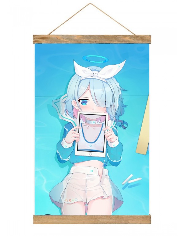 Rabatt Japanese Wall Banner Blue Archive Alona Anime Wall Scroll Posters 40x60cm(23.6x15.7in)