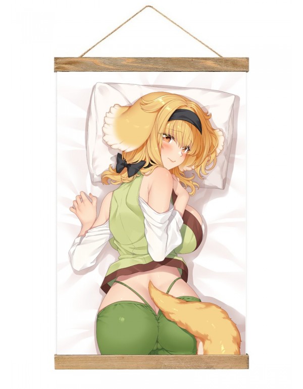 Neu Japanese Wall Banner Slave Harem In The Labyrinth Of The Other World Roxana Anime Wall Scroll Posters 40x60cm(23.6x15.7in)