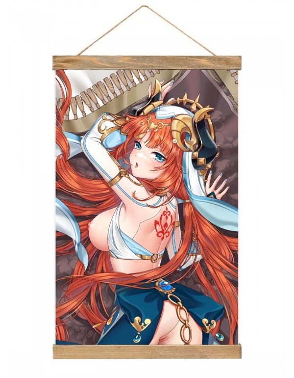 Rabatt Japanese Wall Banner Genshin Impact Nilou A...