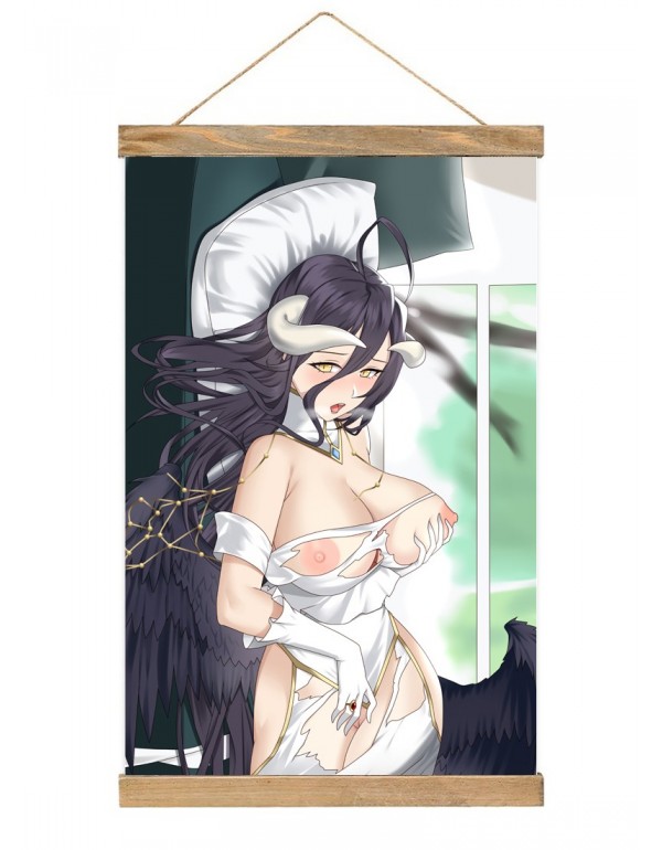 Am coolsten Japanese Wall Banner Overlord Albedo A...