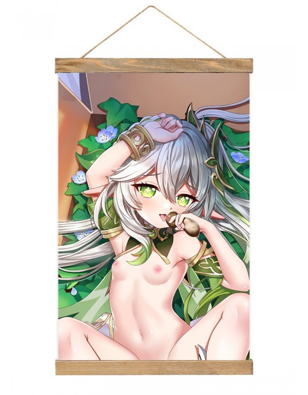 Einzigartig Japanese Wall Banner Genshin Impact Nahida Anime Wall Scroll Posters 40x60cm(23.6x15.7in)