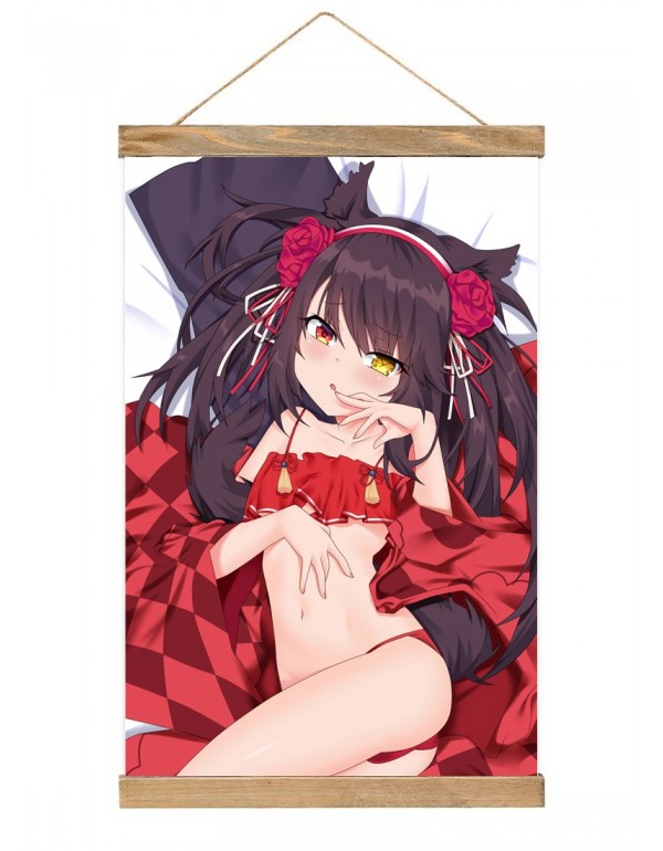 Prämie Japanese Wall Banner Date A Live Tokisaki Kurumi Anime Wall Scroll Posters 40x60cm(23.6x15.7in)