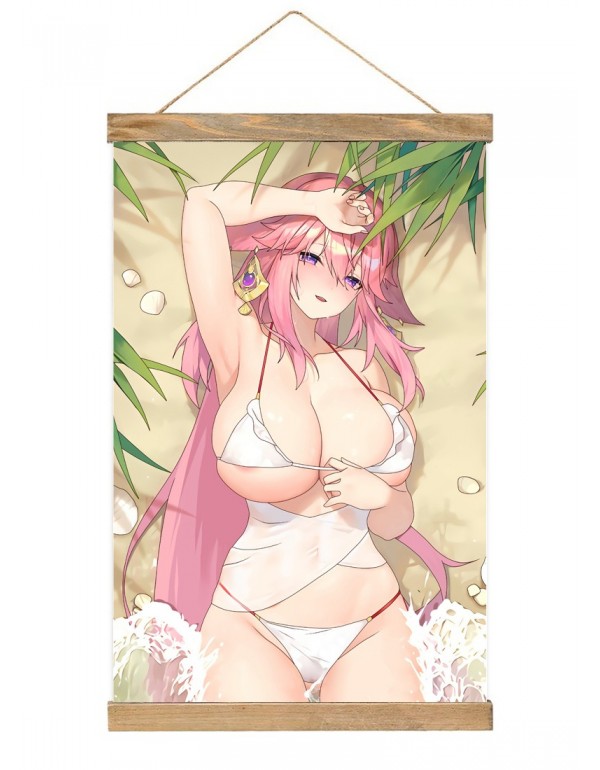 Besorgen Japanese Wall Banner Genshin Impact Yae M...