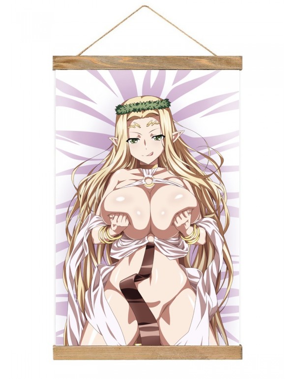 Großhandel Japanese Wall Banner Kuroinu Kedakaki Seijo Wa Hakudaku Ni Somaru Celestine Lucullus Anime Wall Scroll Posters 40x60cm(23.6x15.7in)