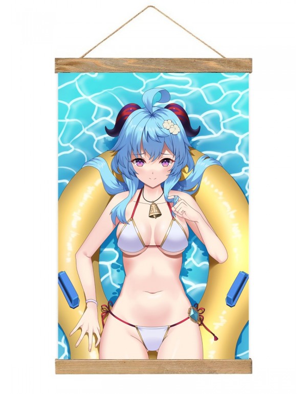 Billig Japanese Wall Banner Genshin Impact Collei ...