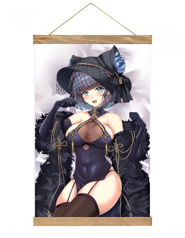 Speziell Japanese Wall Banner Azur Lane Hms Cheshi...