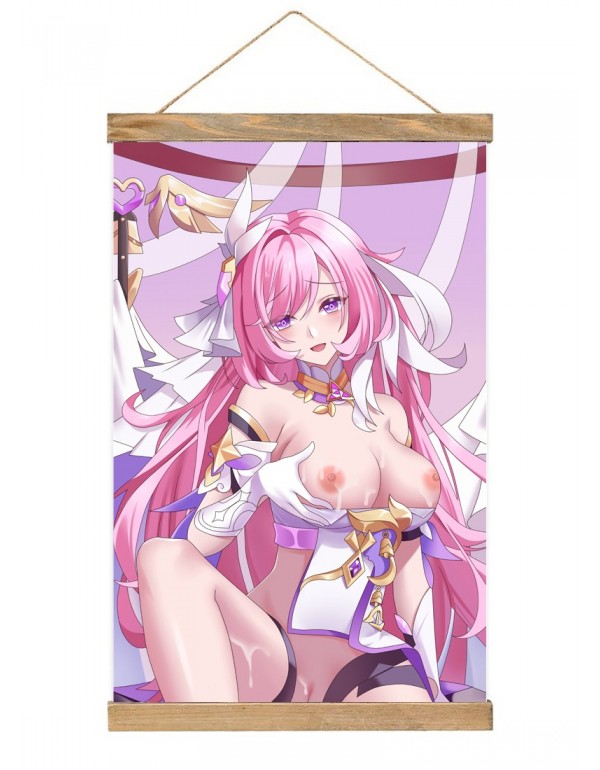 Sexy Japanese Wall Banner Honkai Impact 3rd Elysia Anime Wall Scroll Posters 40x60cm(23.6x15.7in)