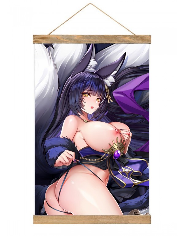 Am besten Japanese Wall Banner Azur Lane Ijn Musashi Anime Wall Scroll Posters 40x60cm(23.6x15.7in)