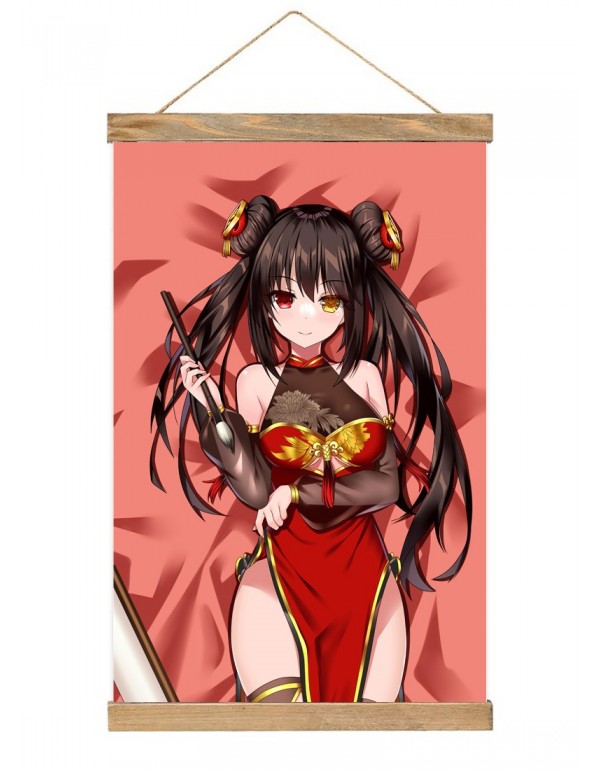 Spielraum Japanese Wall Banner Date A Live Tokisaki Kurumi Anime Wall Scroll Posters 40x60cm(23.6x15.7in)