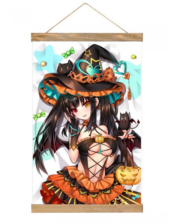 Schlussverkauf Japanese Wall Banner Date A Live Tokisaki Kurumi Anime Wall Scroll Posters 40x60cm(23.6x15.7in)