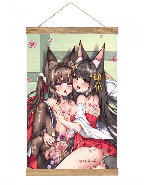 2023 Japanese Wall Banner Azur Lane Nagato Anime W...