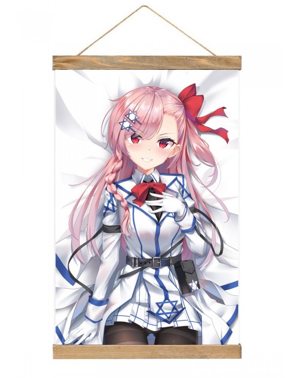 Klopfen Japanese Wall Banner Girls Frontline Anime Wall Scroll Posters 40x60cm(23.6x15.7in)