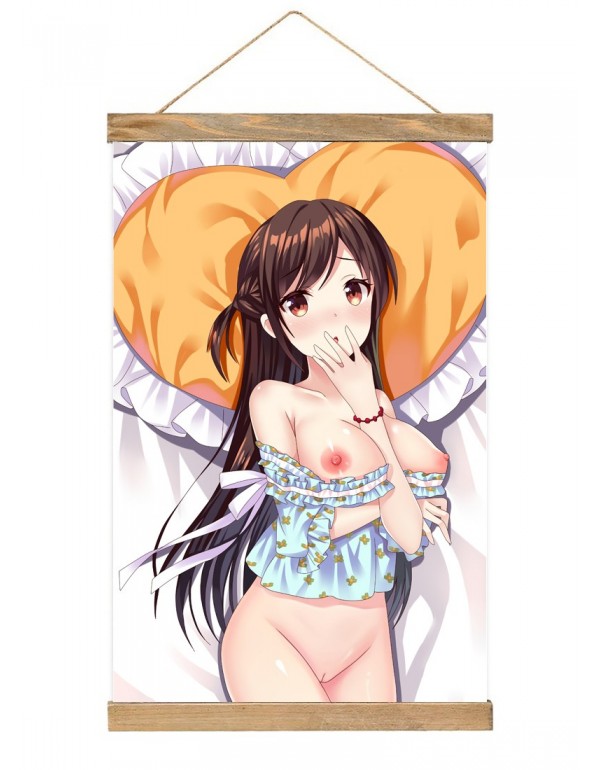 Rabatt Japanese Wall Banner Kanojo Okarishimasu Sarashina Ruka Anime Wall Scroll Posters 40x60cm(23.6x15.7in)