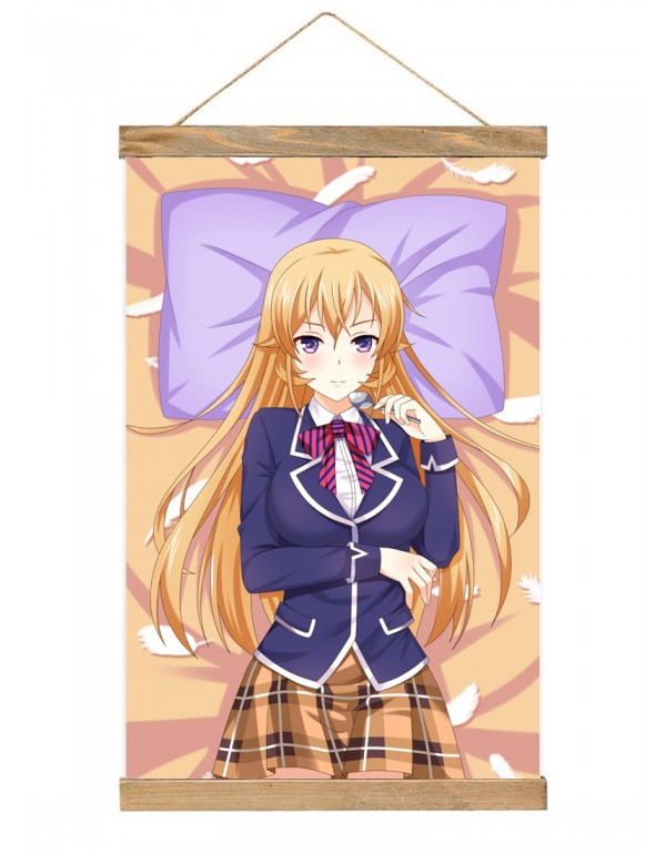 Brauch Japanese Wall Banner Food Wars Shokugeki No Soma Erina Nakiri Anime Wall Scroll Posters 40x60cm(23.6x15.7in)