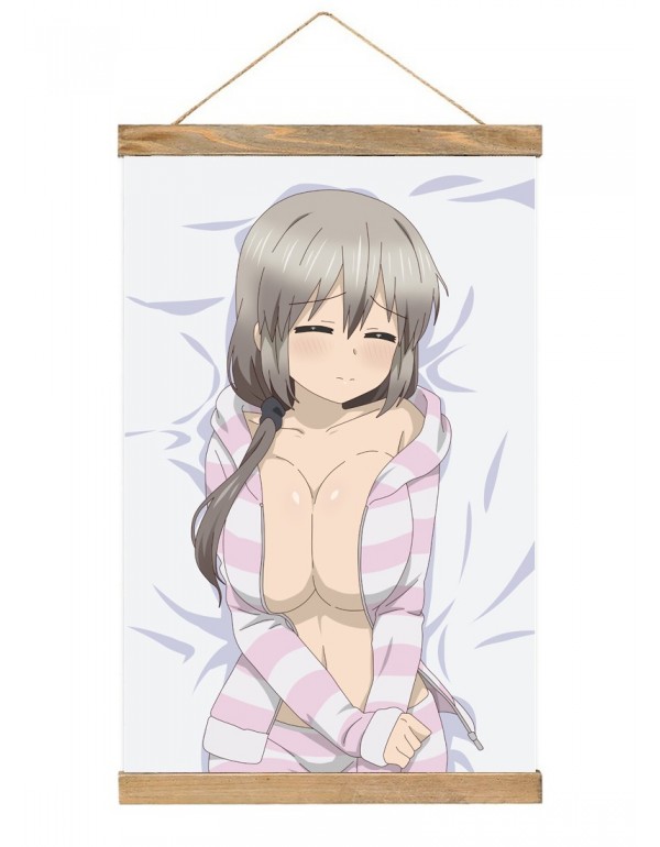 Klopfen Japanese Wall Banner Uzaki Chan Wants To Hang Out Uzaki Hana Anime Wall Scroll Posters 40x60cm(23.6x15.7in)