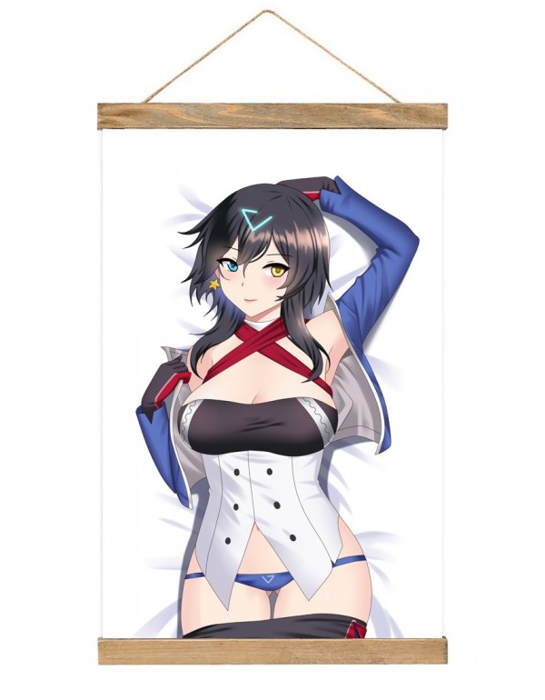 Besorgen Japanese Wall Banner Azur Lane Baltimore Anime Wall Scroll Posters 40x60cm(23.6x15.7in)