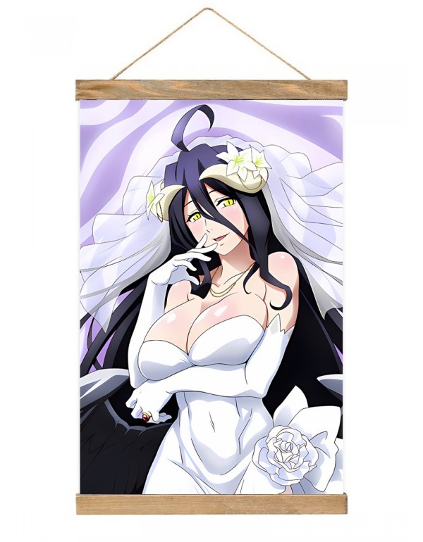 Billig Japanese Wall Banner Overlord Albedo Anime ...