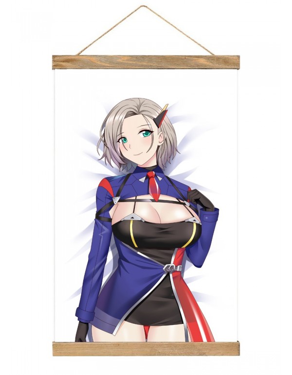 Speziell Japanese Wall Banner Azur Lane Uss New Or...