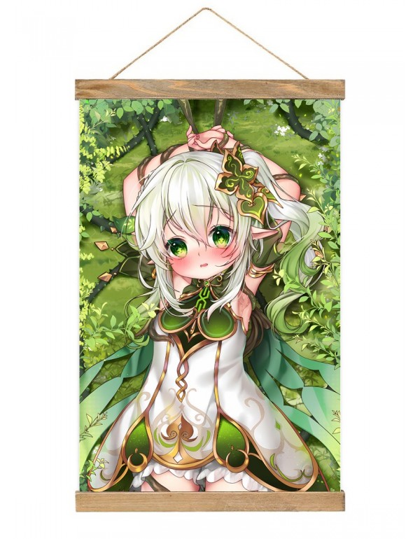 Großhandel Japanese Wall Banner Genshin Impact Nahida Anime Wall Scroll Posters 40x60cm(23.6x15.7in)