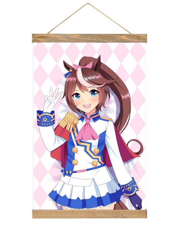 Angebote Japanese Wall Banner Umamusume Pretty Derby Tokai Teio Anime Wall Scroll Posters 40x60cm(23.6x15.7in)